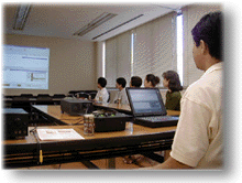 視覚聴覚ボランティアサークル ふれあい学集会・画像